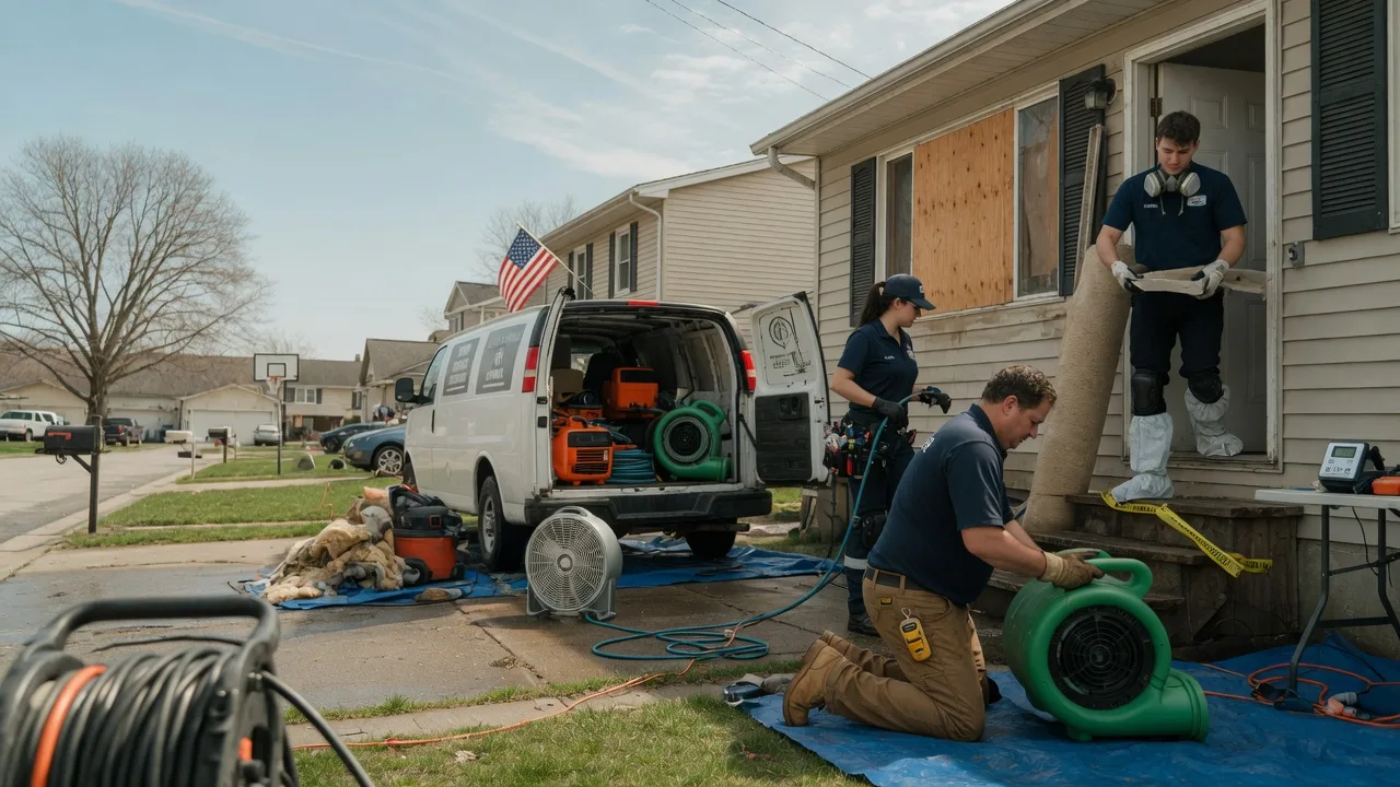 Water Damage Restoration in Carbondale, PA near me